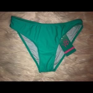 NEW teal bikini bottoms size medium